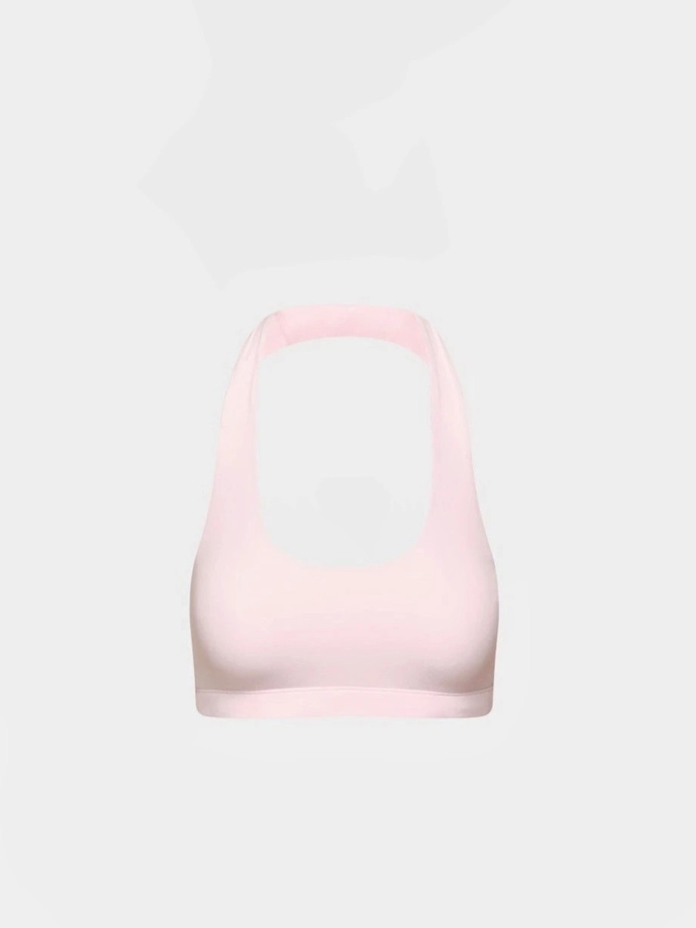 Aritzia Golden Butter Movement Halter Sports Bra in Villa Pink